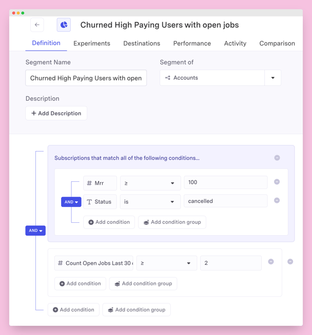 Census Segment Builder