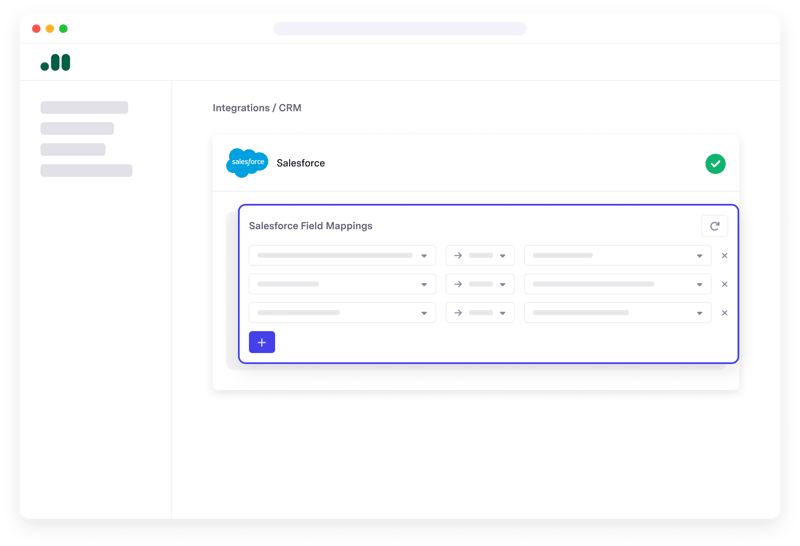 Embedded UI Component Sync Mapper