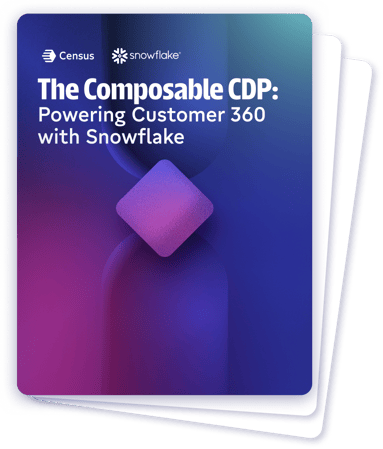 Snowflake CDP ebook