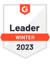 G2 Leader Winter 2023 badge