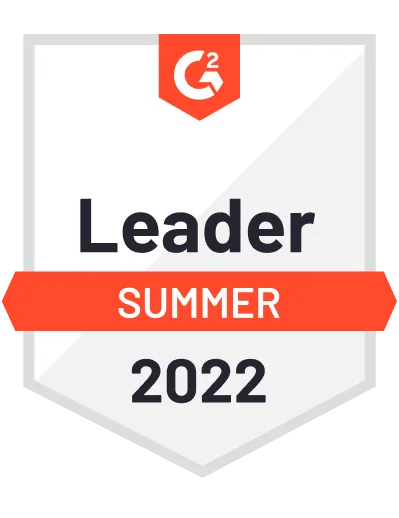 G2 leader summer 2022
