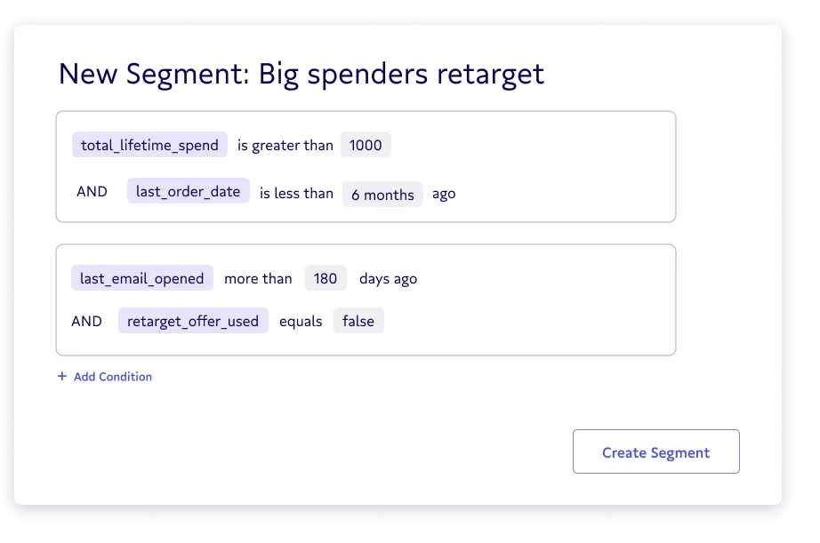 Census Visual Segment Builder