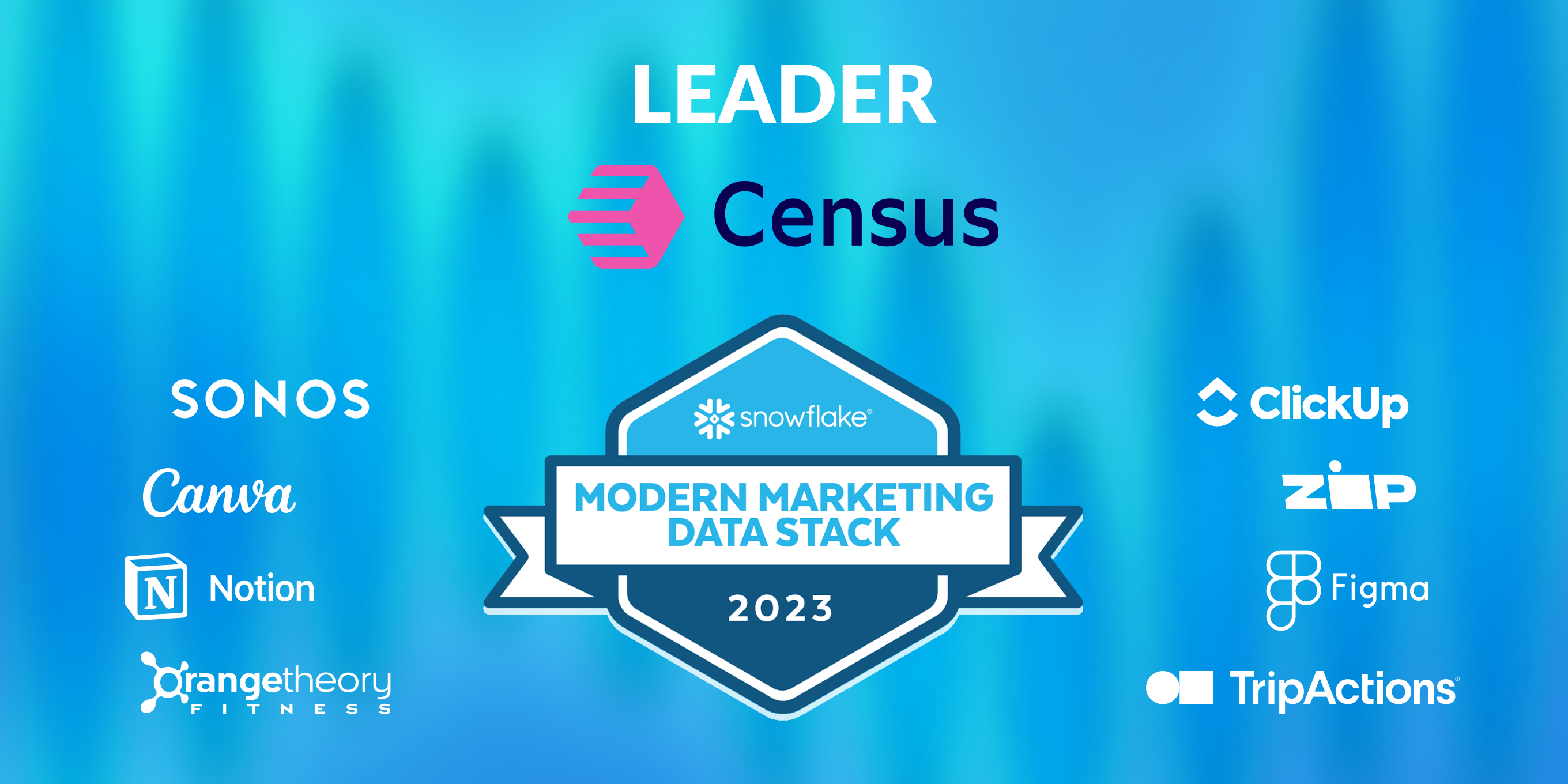 Census is a Leader in Snowflake’s 2023 Modern Marketing Data Stack Report