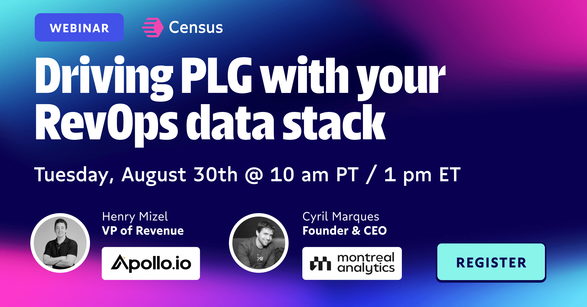 Driving product-led growth with your RevOps data stack - with Apollo and Montreal Analytics