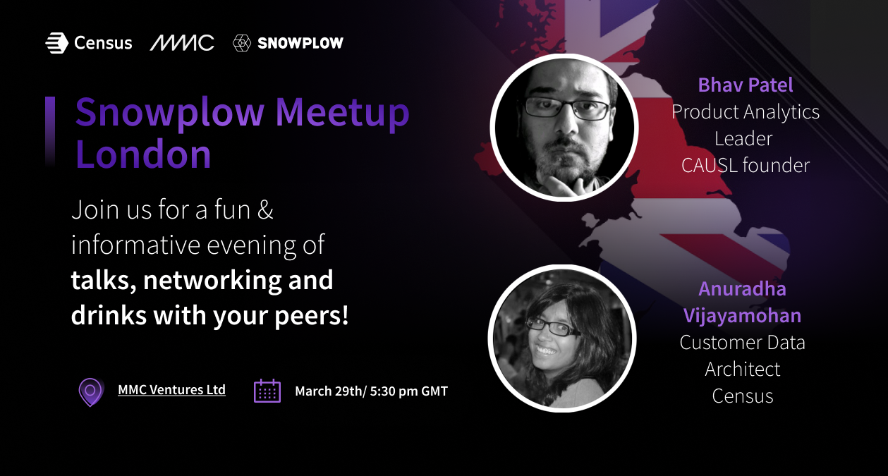 Snowplow London Meetup w/ Census & The OA Club