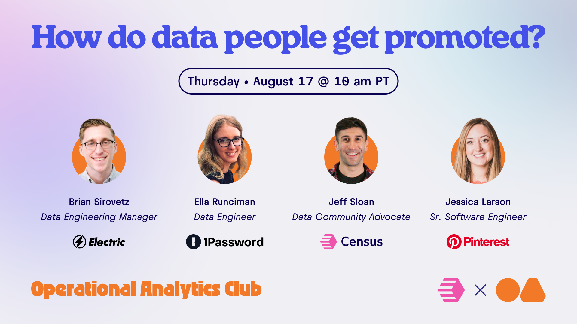 OA Club: How do Data People get Promoted?