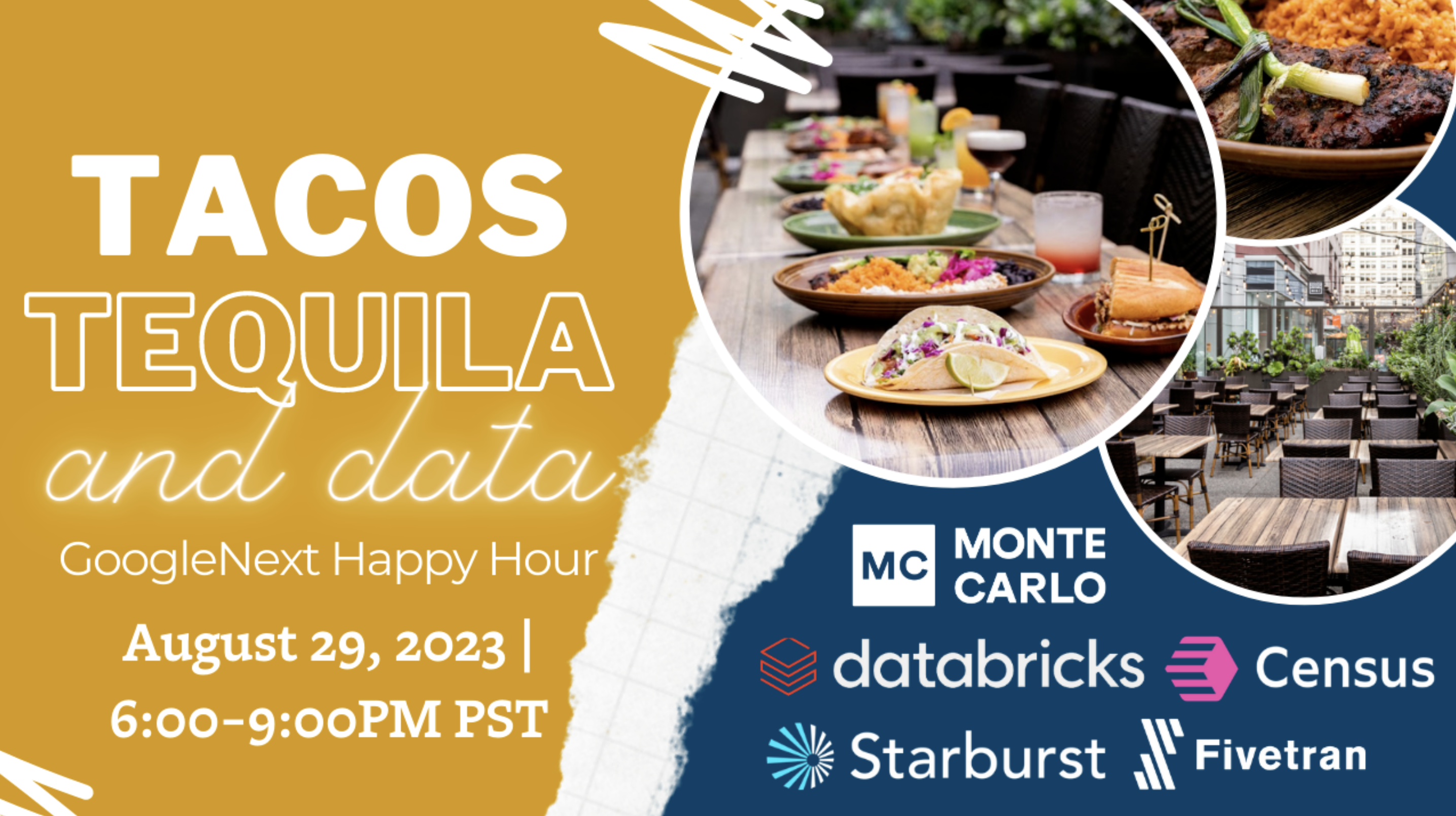 Tacos, Tequila, & Data Happy hour 