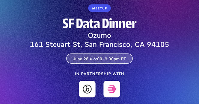 SF Data Dinner