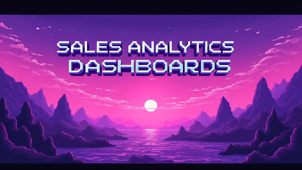 Sales Analytics Dashboards: Driving Data-Driven Success