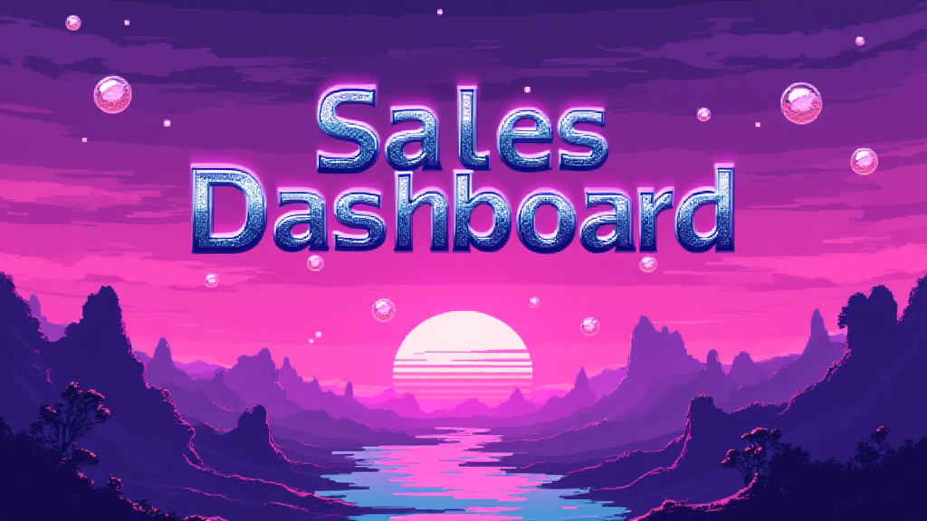 Sales Dashboard: Visualizing Key Performance Metrics