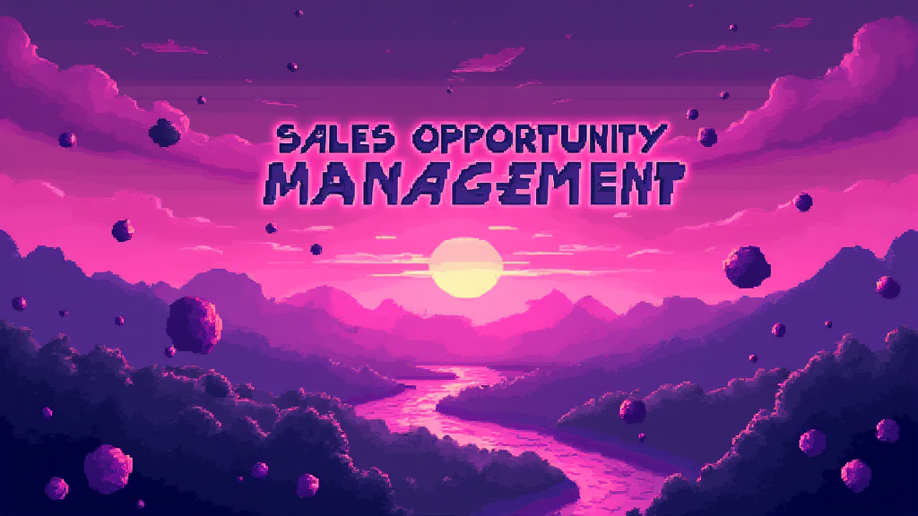 Sales Opportunity Management: Maximizing Revenue