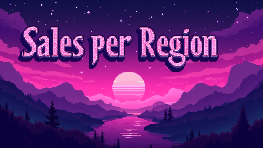 Sales per Region: Measuring Regional Performance